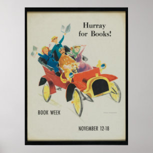 Poster da Semana do Livro Infantil de 1961
