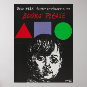 poster da Semana do Livro Infantil de 1966
