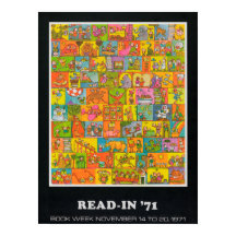 poster da Semana do Livro Infantil de 1971