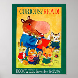 poster da Semana do Livro Infantil de 1975