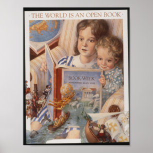 poster da Semana do Livro Infantil de 1991
