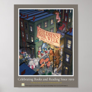 poster da Semana do Livro Infantil de 2012