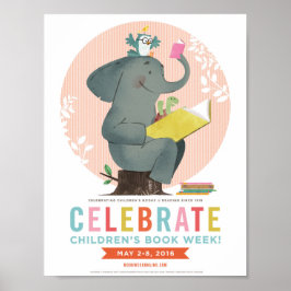 poster da Semana do Livro Infantil de 2016