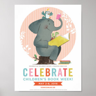 poster da Semana do Livro Infantil de 2016