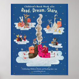 poster da Semana do Livro Infantil de 2020