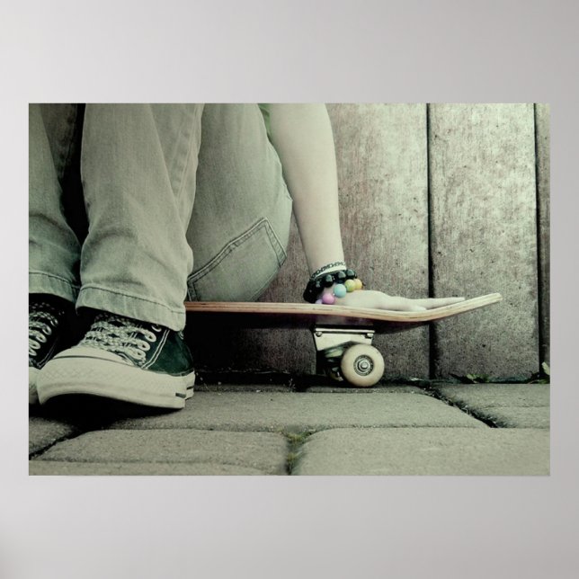 Poster da Skater Girl (Frente)