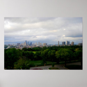 Poster da skyline de Kansas City