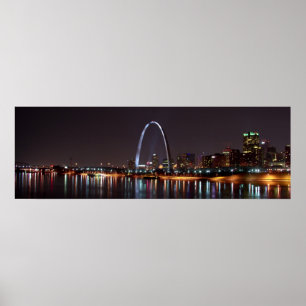 Poster da skyline de St Louis