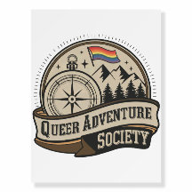 Poster da Sociedade de Aventura de Fila - Explorad