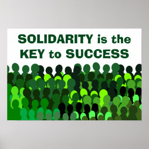 Poster da solidariedade