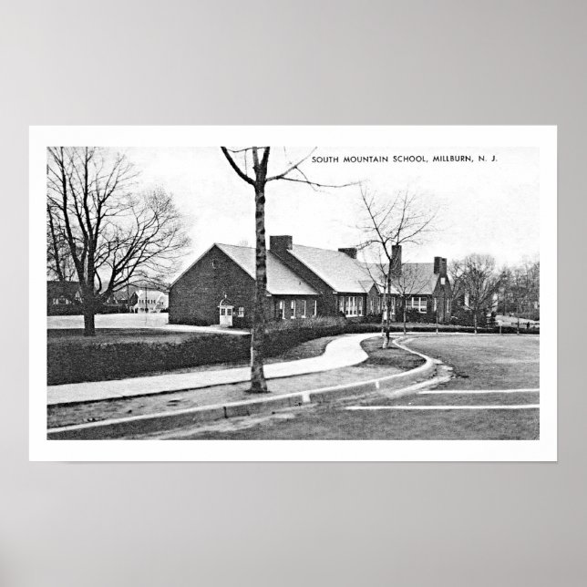 Poster da South Mountain School Ca. 1936 (Frente)