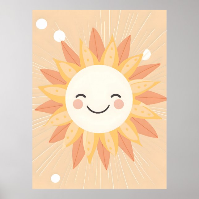 Poster da Sun Nursery Wall Art (Frente)