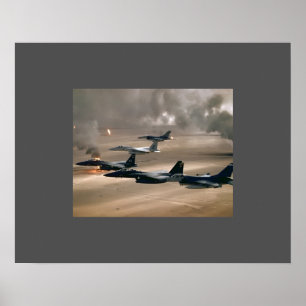 Poster da tempestade no deserto
