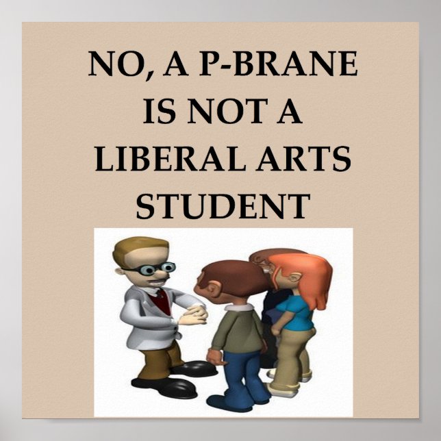 POSTER da teoria das cordas PHYSICS (Frente)