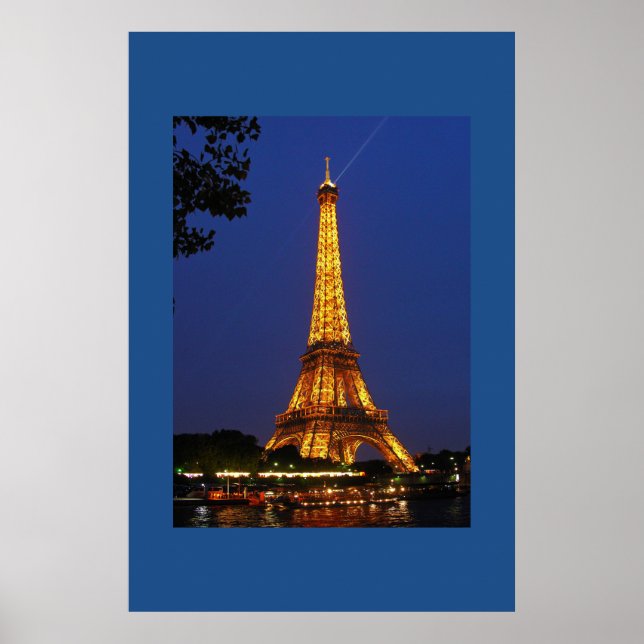 Poster da Torre Eiffel (Frente)