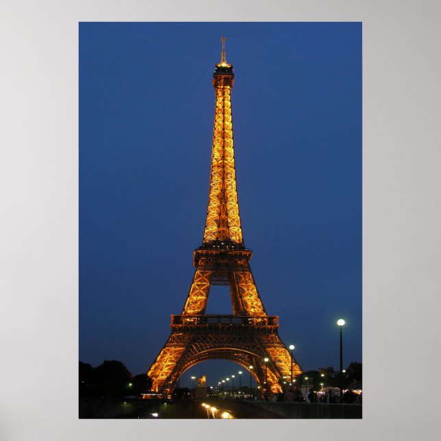 Poster da Torre Eiffel (Frente)