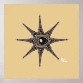 Poster da Torre Eiffel