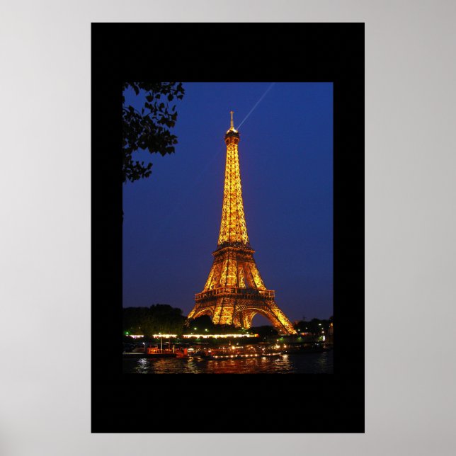 Poster da Torre Eiffel (Frente)