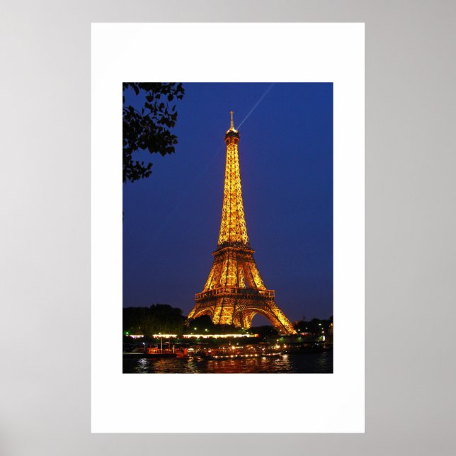 Poster da Torre Eiffel (Frente)