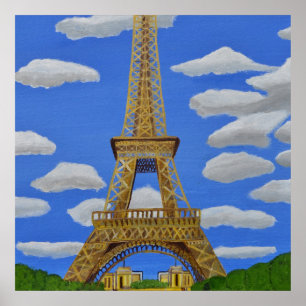 Poster da Torre Eiffel