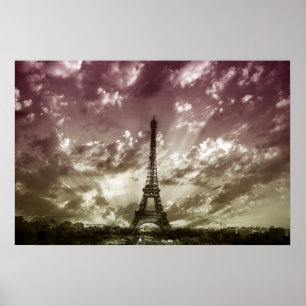 Poster da torre Eiffel