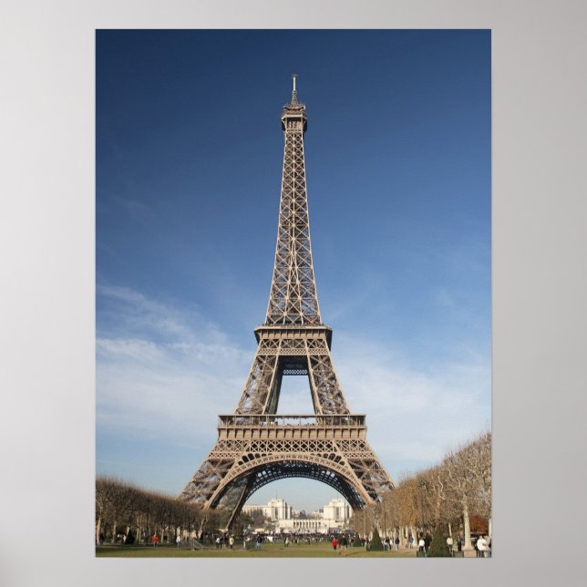 Poster da Torre Eiffel (Frente)