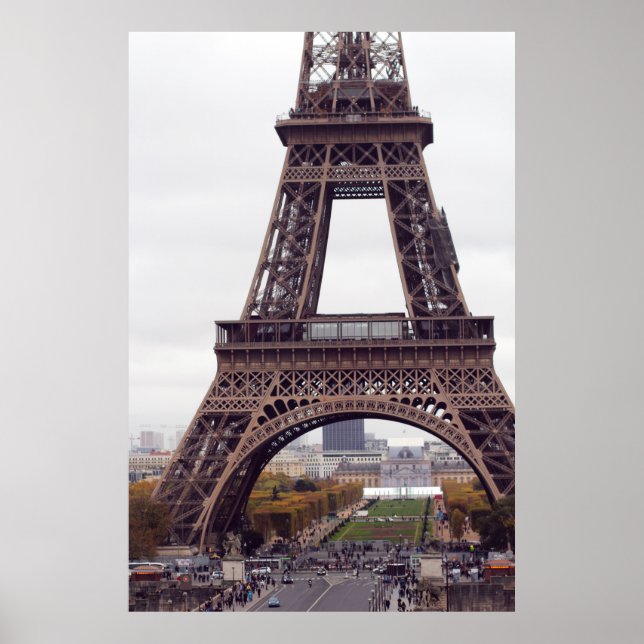 Poster da Torre Eiffel de Paris (Frente)