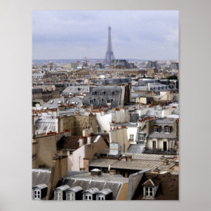 Poster da torre Eiffel de Paris