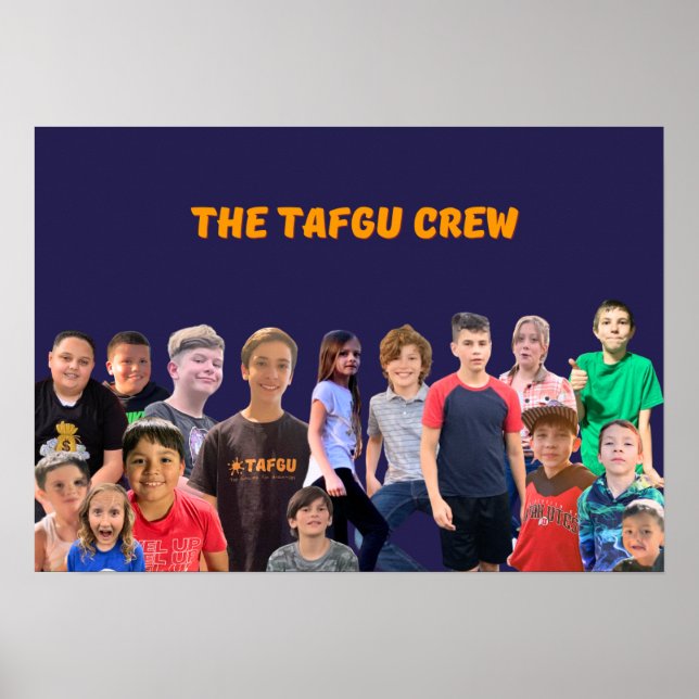 Poster da tripulação de Tafgu (Frente)