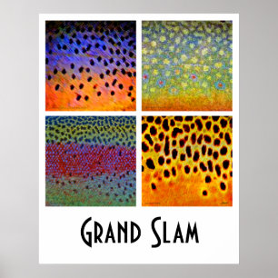 Poster da truta do grand slam