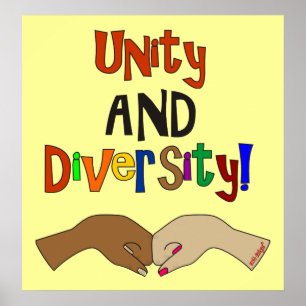 Poster da UNIDADE E da DIVERSIDADE