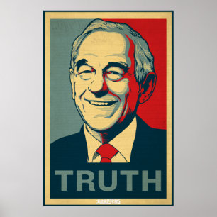 Poster da verdade de Ron Paul