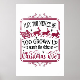 Poster da véspera de Natal