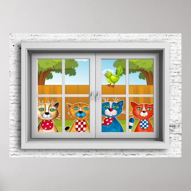 Poster da Vista da Janela (Frente)