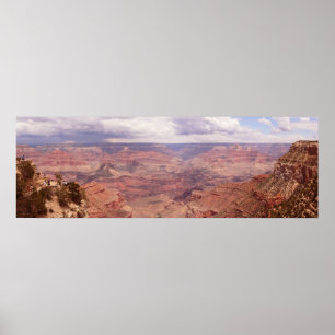 Poster da vista panorâmica do Grand Canyon