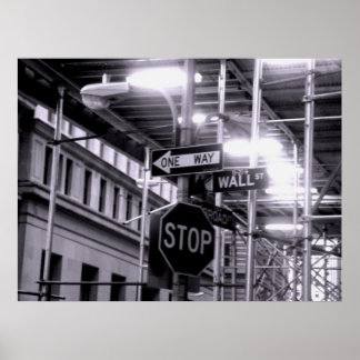 Poster da Wall Street