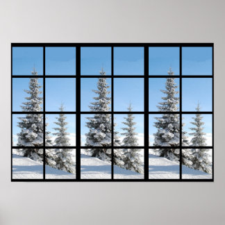 Poster da Wonderland de inverno