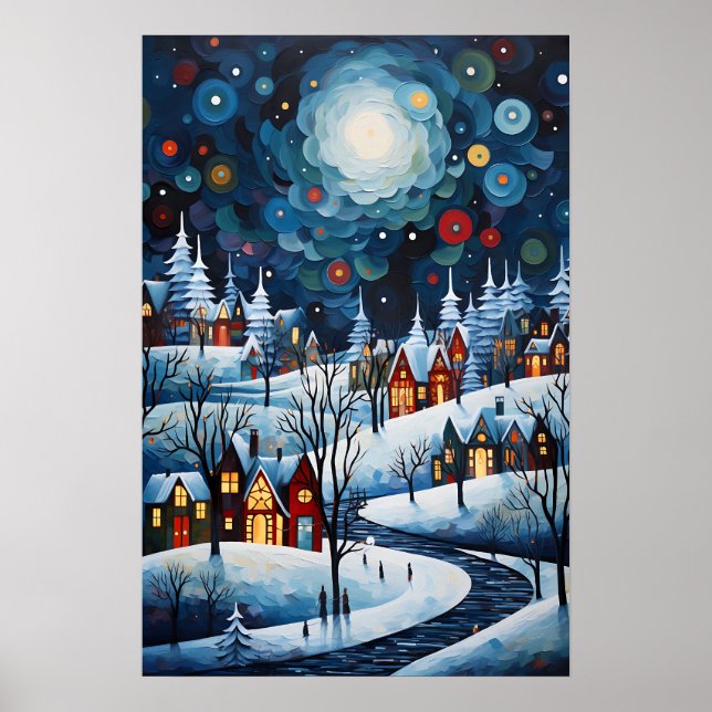 Poster da Wonderland de inverno (Frente)