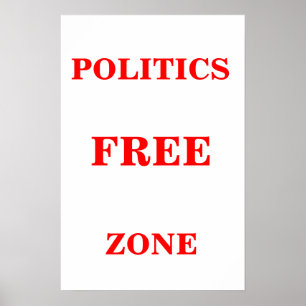 Poster da zona franca da política