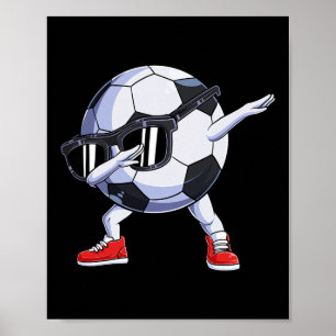 Poster Dabbing Futebol Ll Péll Dab Péll Jogador Esporte