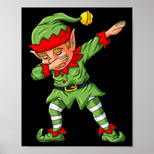 Poster Dabbing Halloween Skeleton Zombie Scary Pumpkin Va