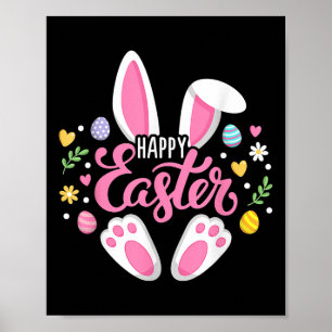 Poster Dabbing Rabbit Páscoa Day Egs Dab Boys Girls Kid
