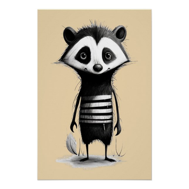 Pôster Dachs badger (Frente)