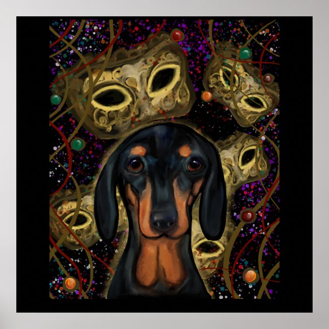 Poster Dachshund         (Frente)