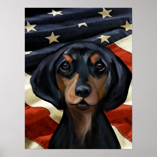 POSTER DACHSHUND (Frente)