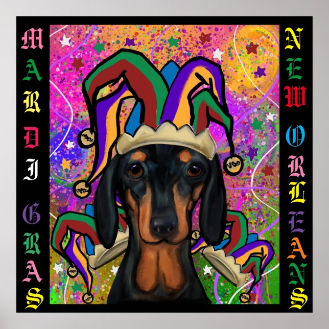 Poster Dachshund       (Frente)