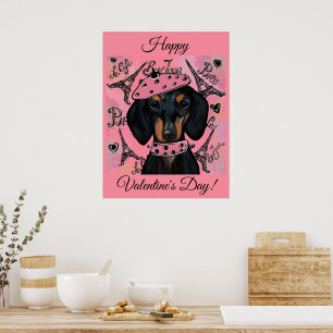 POSTER DACHSHUND