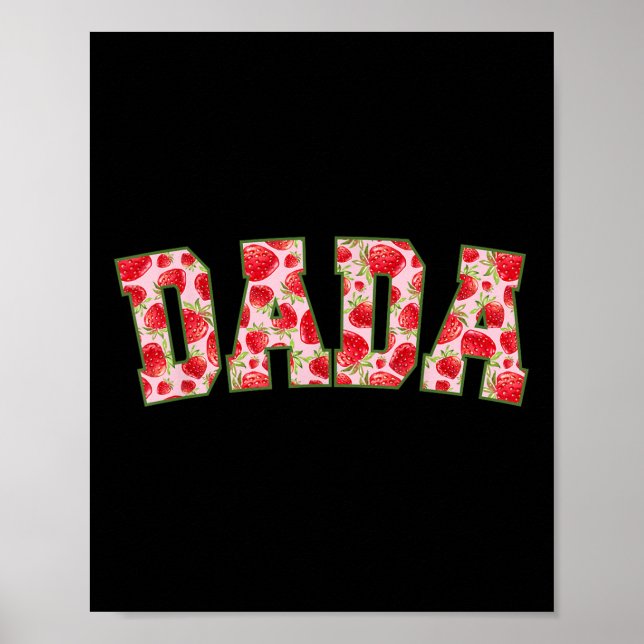Poster Dada Da Primeira Família De Morango De Berry (Frente)