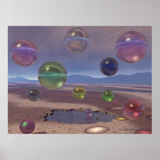 Pôster Dado ao vidro