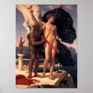 Pôster Daedalus e Ícaro